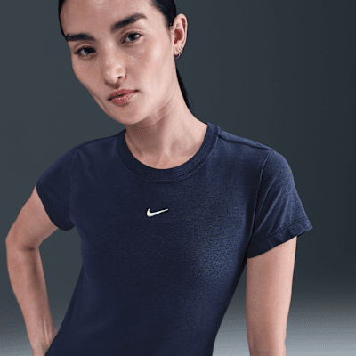 ★ Nike★ Sportswear Chill Knit T-shirt W Blue Tint Sale FV Buy Nike Sportswear Chill Knit Women's T-shirt - Blue Tint